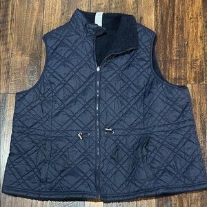 Quilted Blue Vest